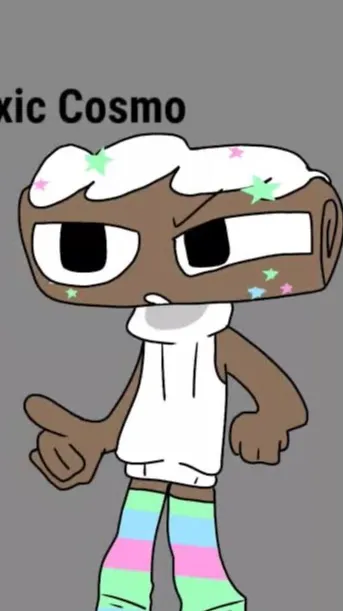 ai character:  Toxic Cosmo background