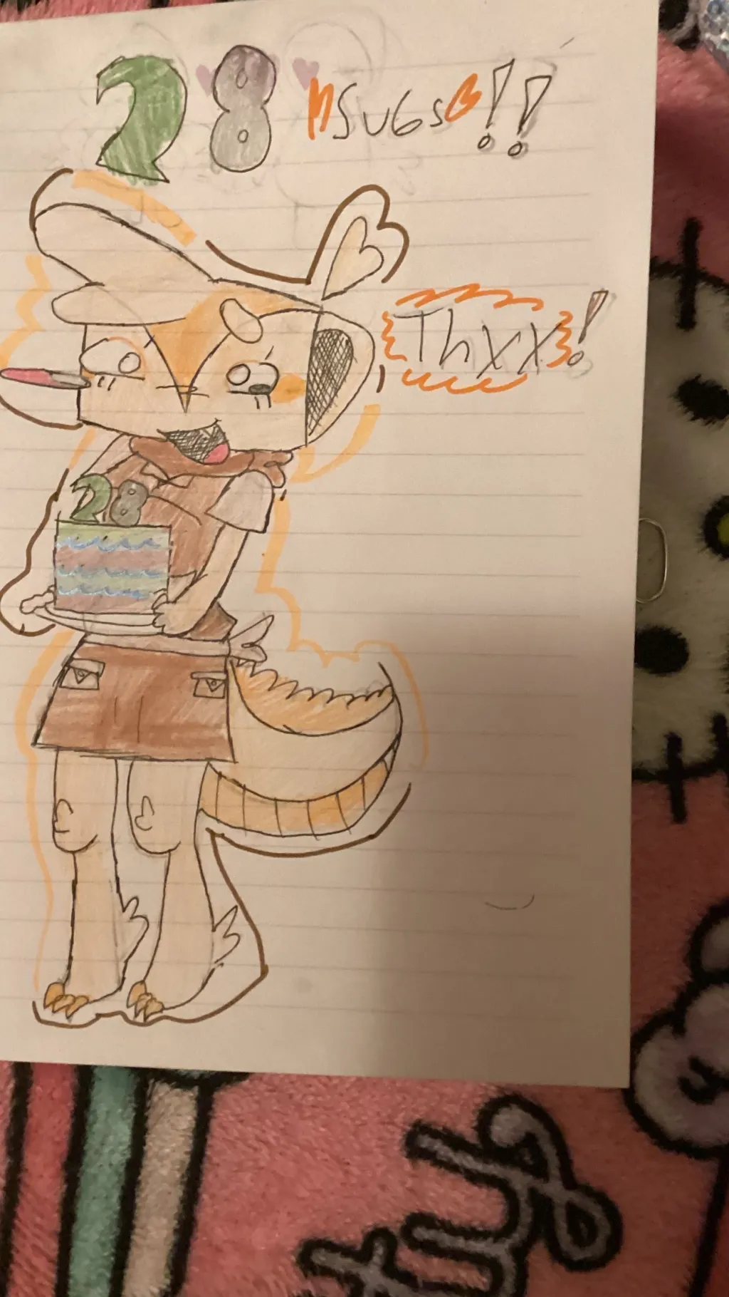 ai character: 28 SUBS! (Me) background