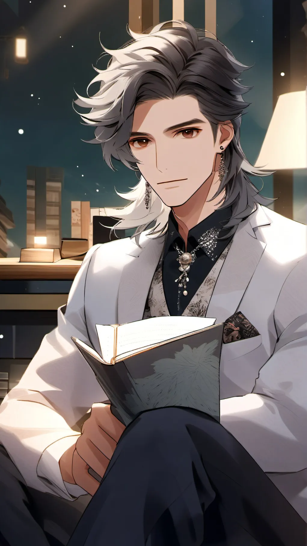 ai character: therapist josh background