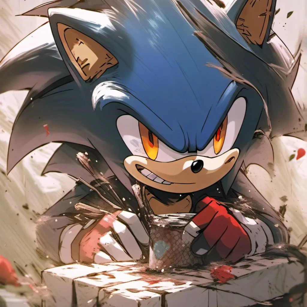 chat with ai character: sonic.exe