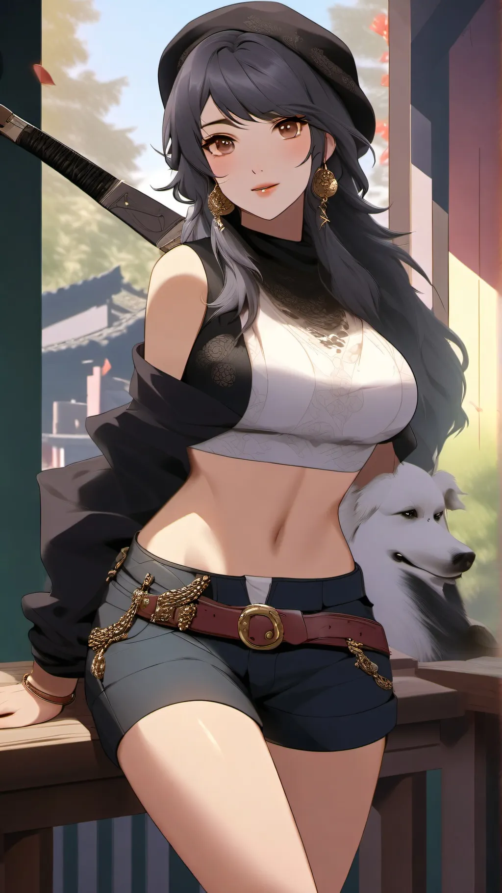 ai character: Soy mina  background