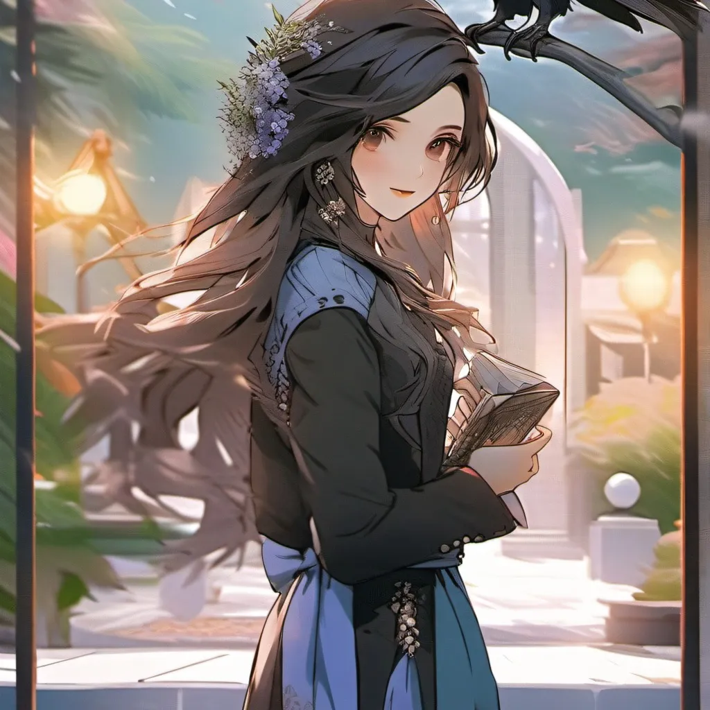 chat with ai character: Nevermore academy 