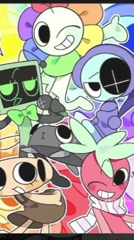 ai character: dandys world background