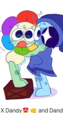 ai character: ~*dandy x astro*~ background