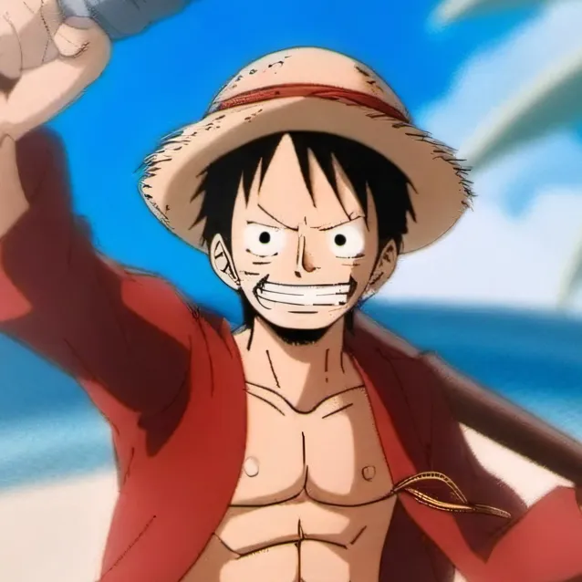 chat with ai character: luffy