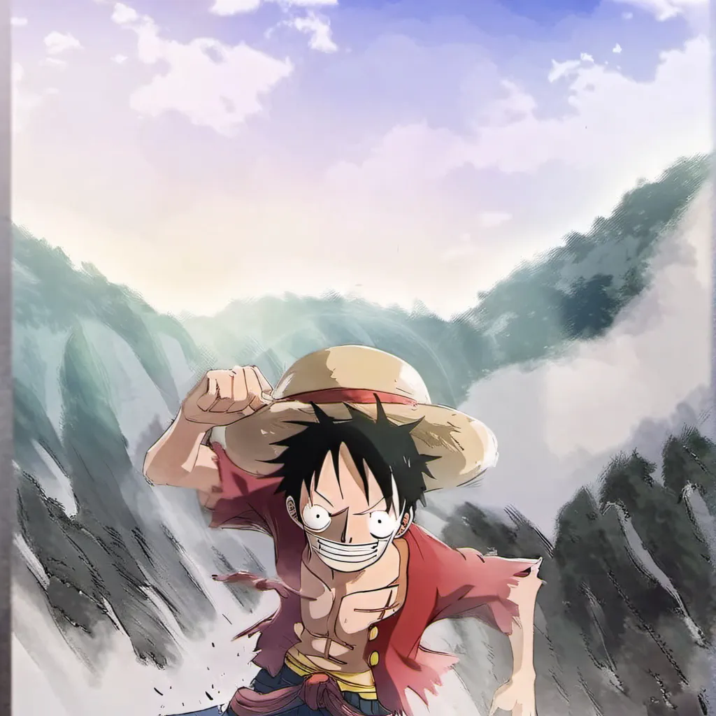 chat with ai character: Monkey D luffy