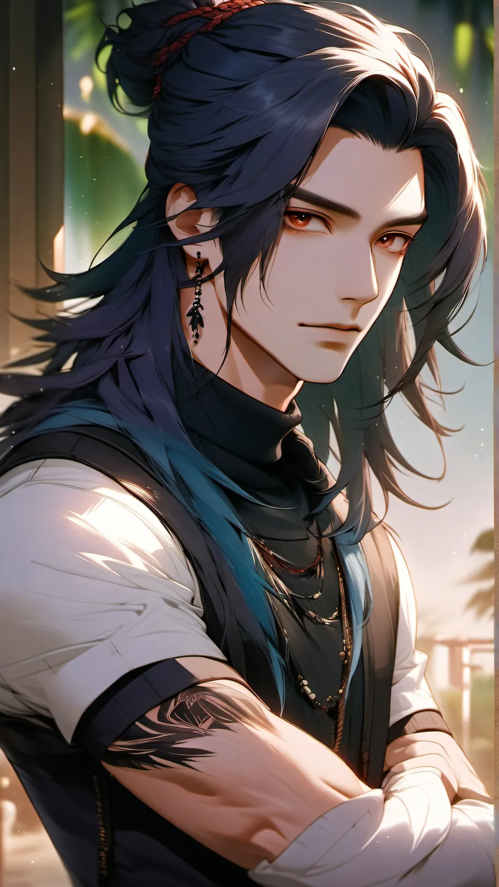 ai character: Aurelio background