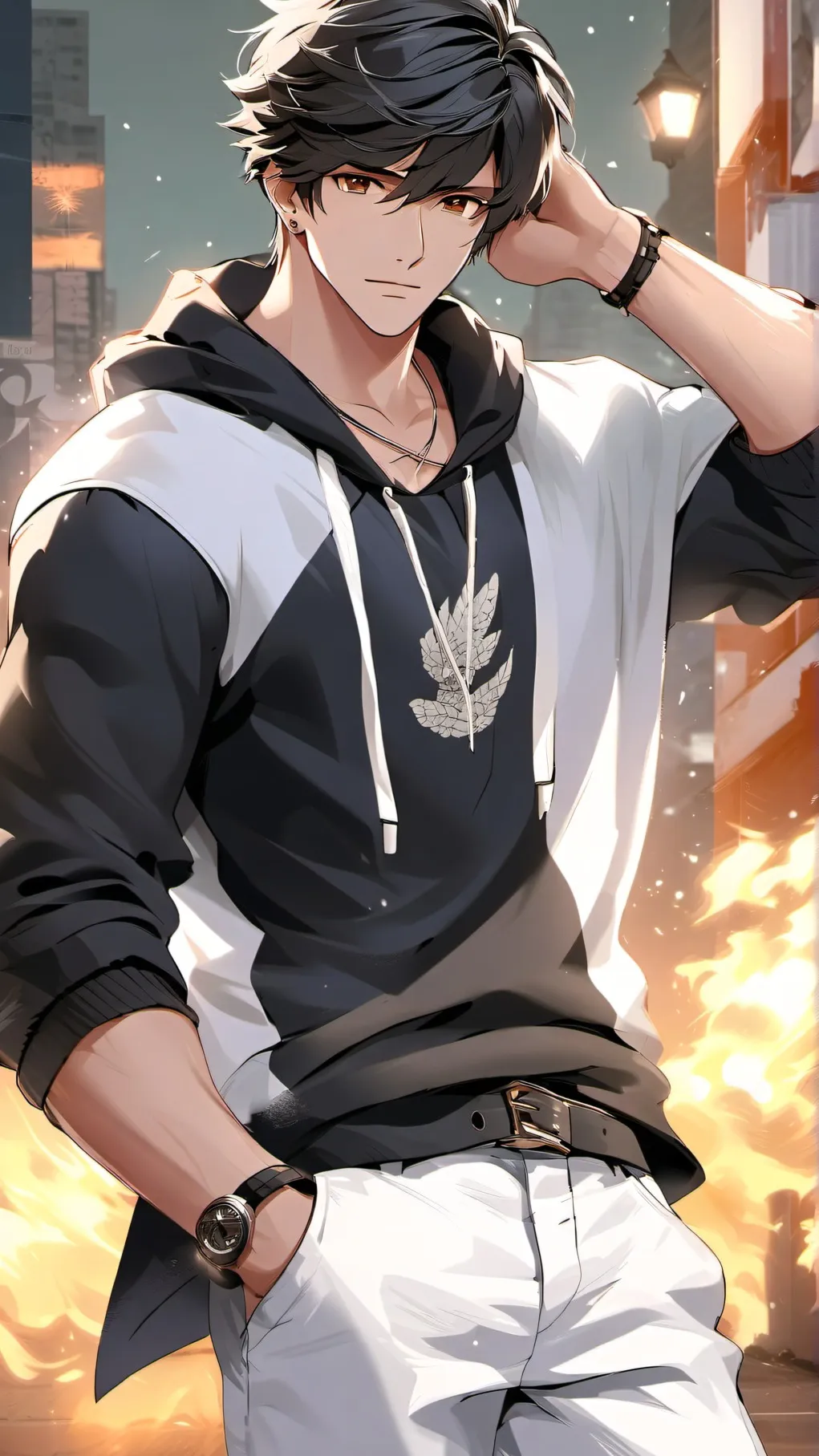 ai character: Cypress background