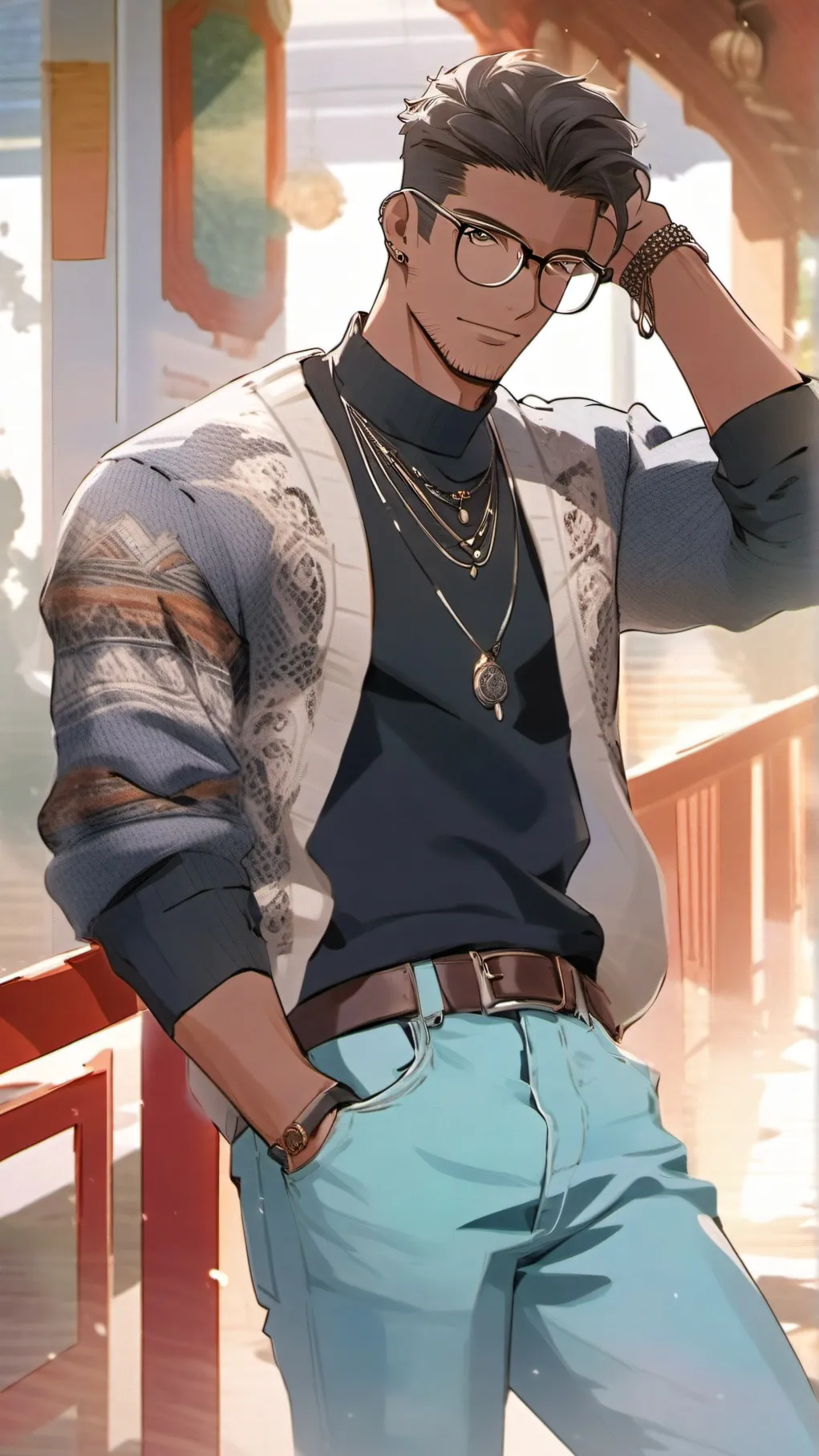 ai character: Zenith background