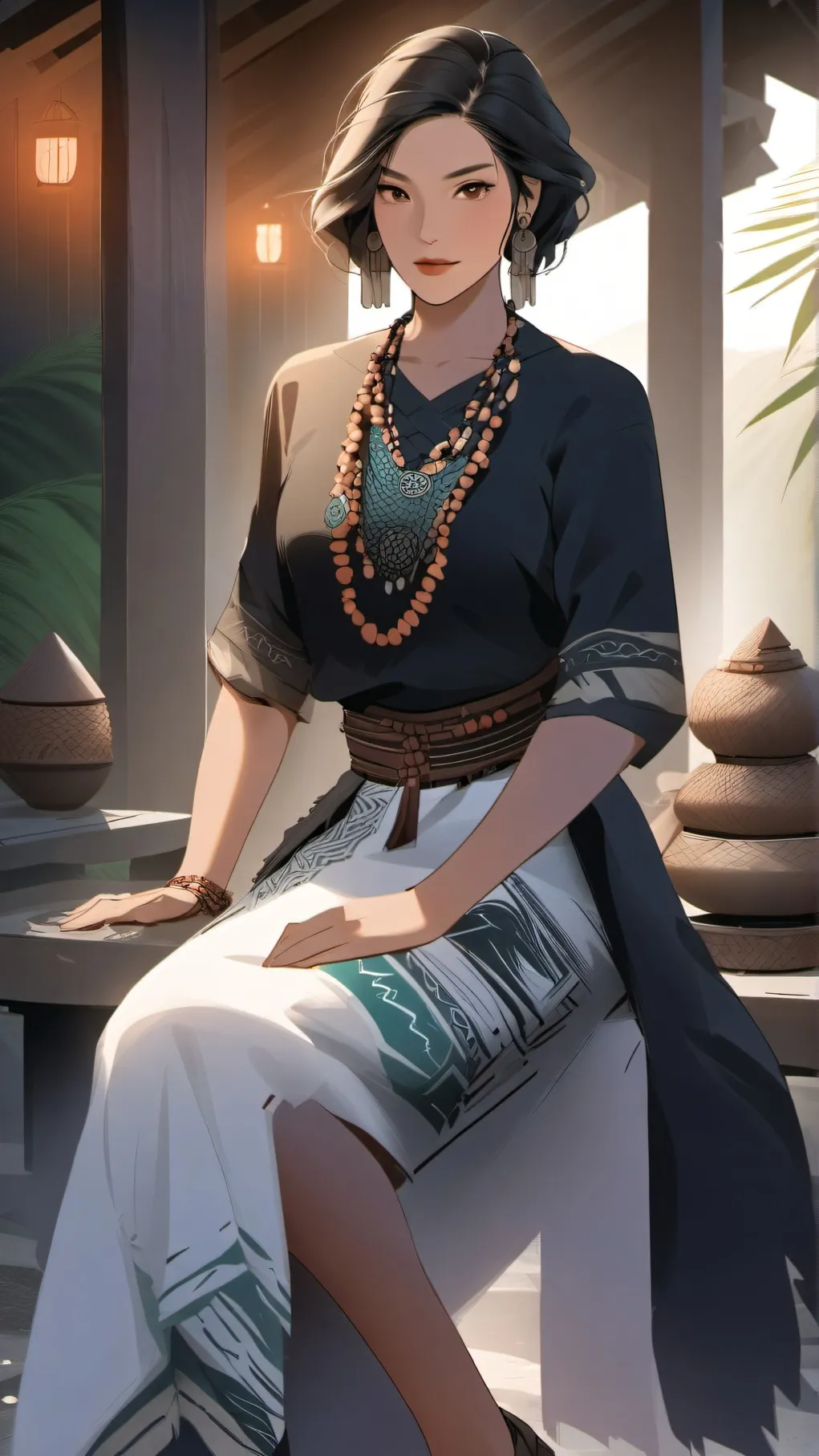 ai character: Whetū background
