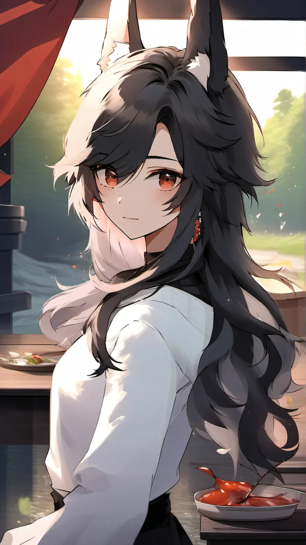 ai character: Chikere background