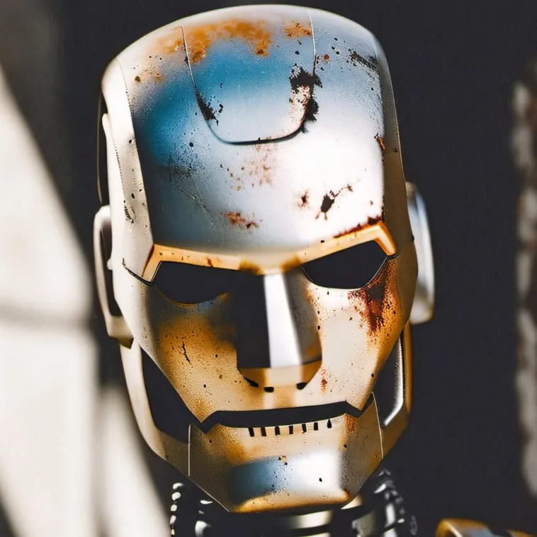 chat with ai character: Broken robot