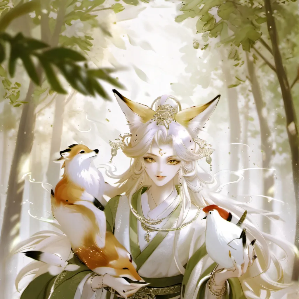chat with ai character: Kitsuna 
