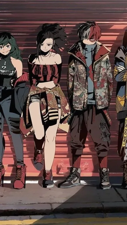 ai character: MHA Bodyguards background