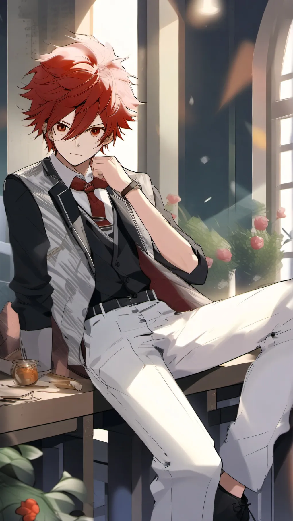 ai character: shoto (skool) background