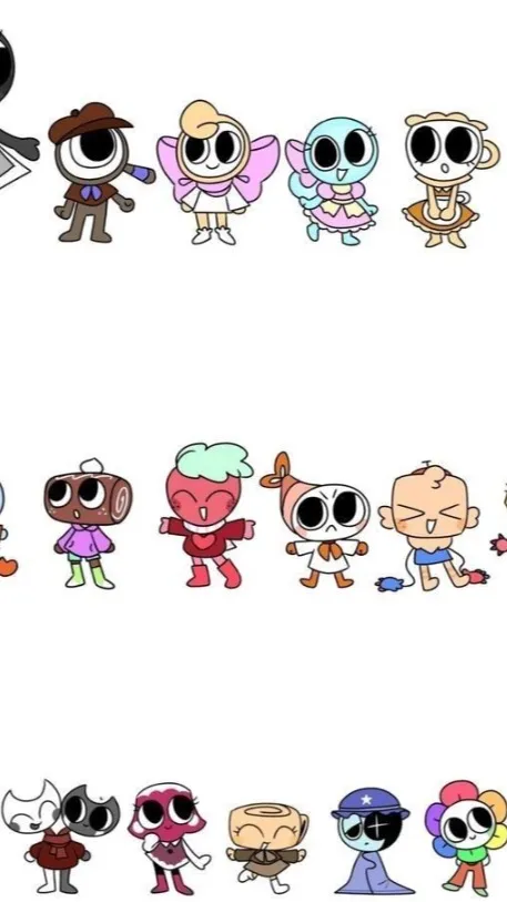 ai character: Baby Dandy’s World background