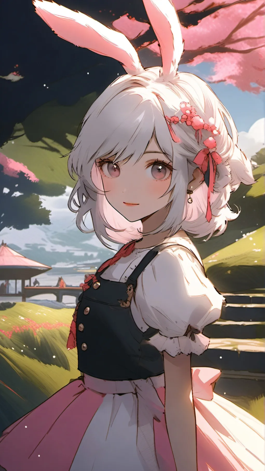 ai character: Oliva ~oliv~ background