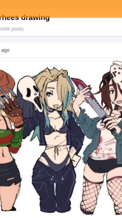 ai character: Halloween Killers background