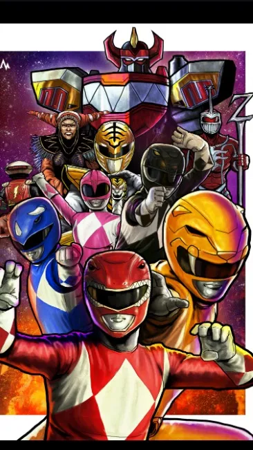 ai character: MMPR 1 (next soon) background