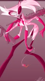 ai character: Angel Dust background