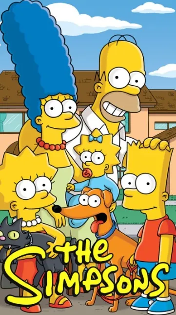 ai character: The Simpsons 4 background