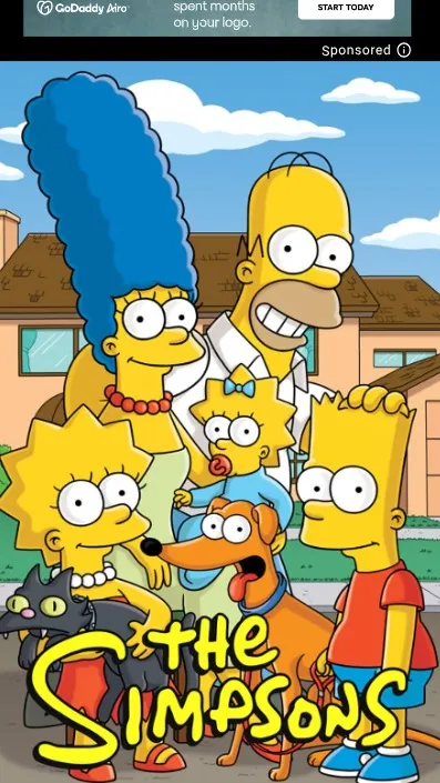 ai character: The Simpsons 5 background