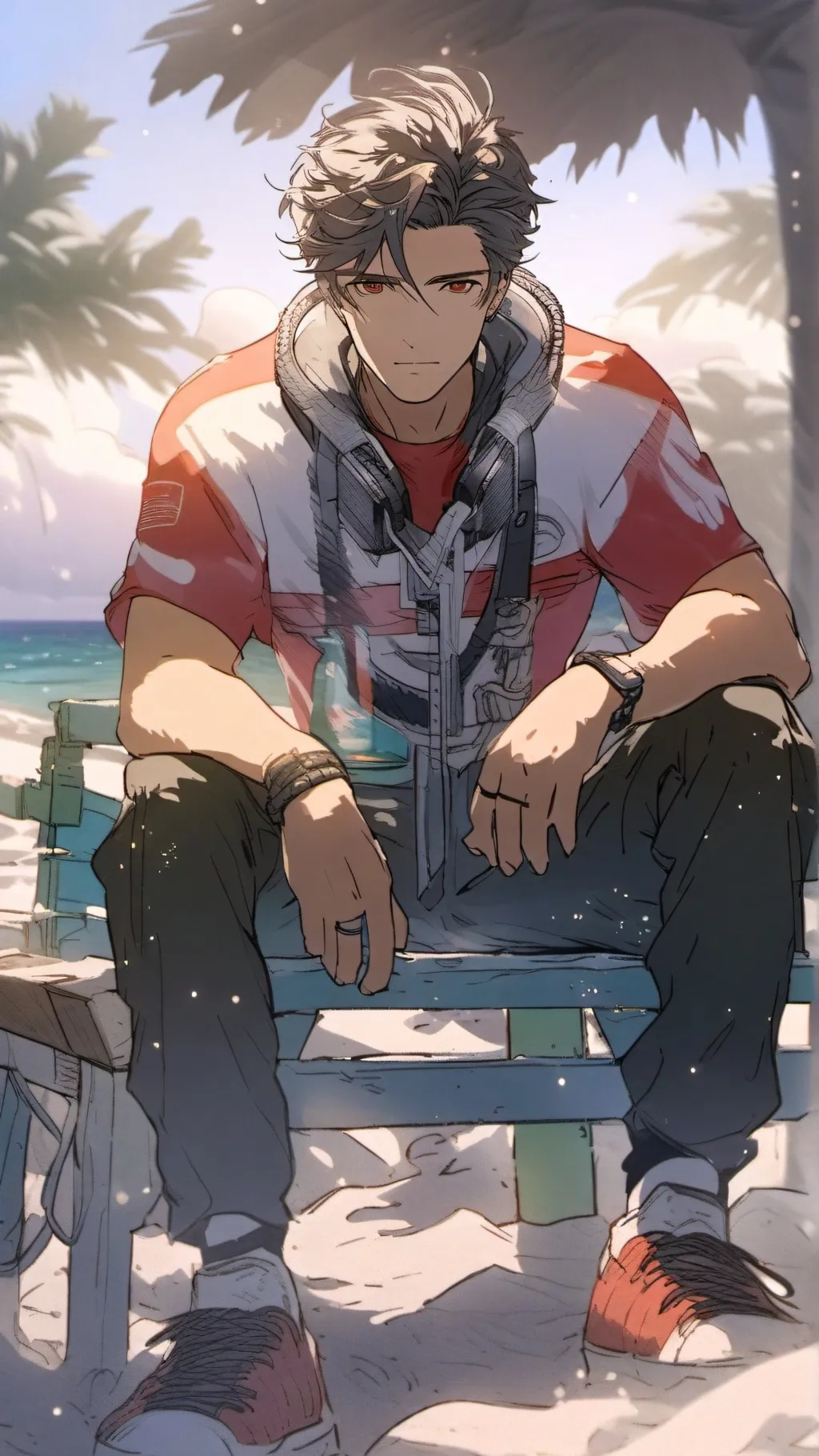 ai character: Xander background