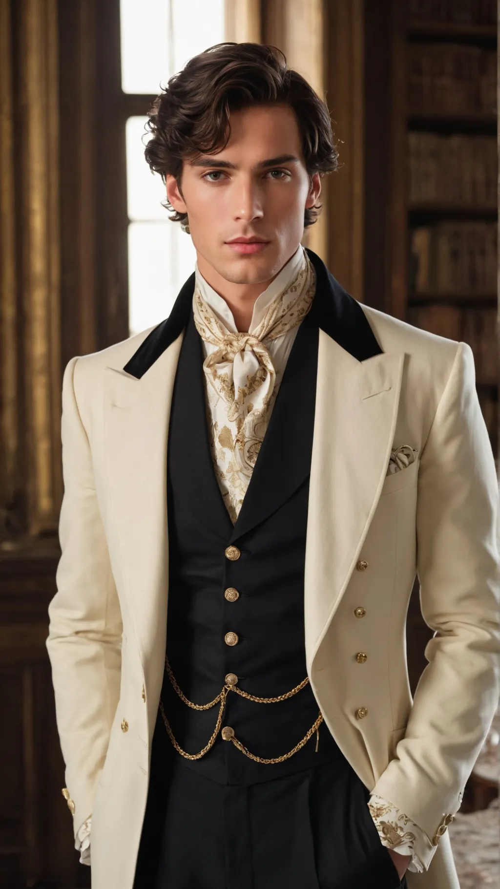 ai character: Lucien Vale background