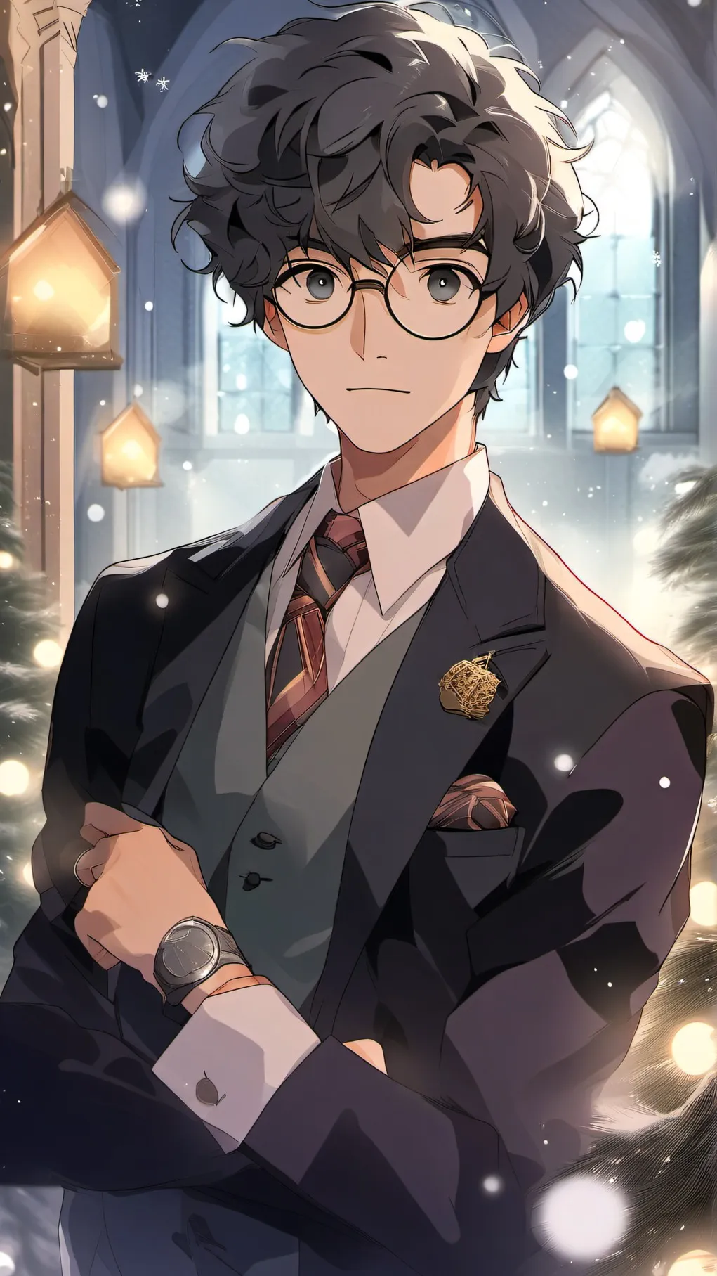 ai character: Harry Potter background