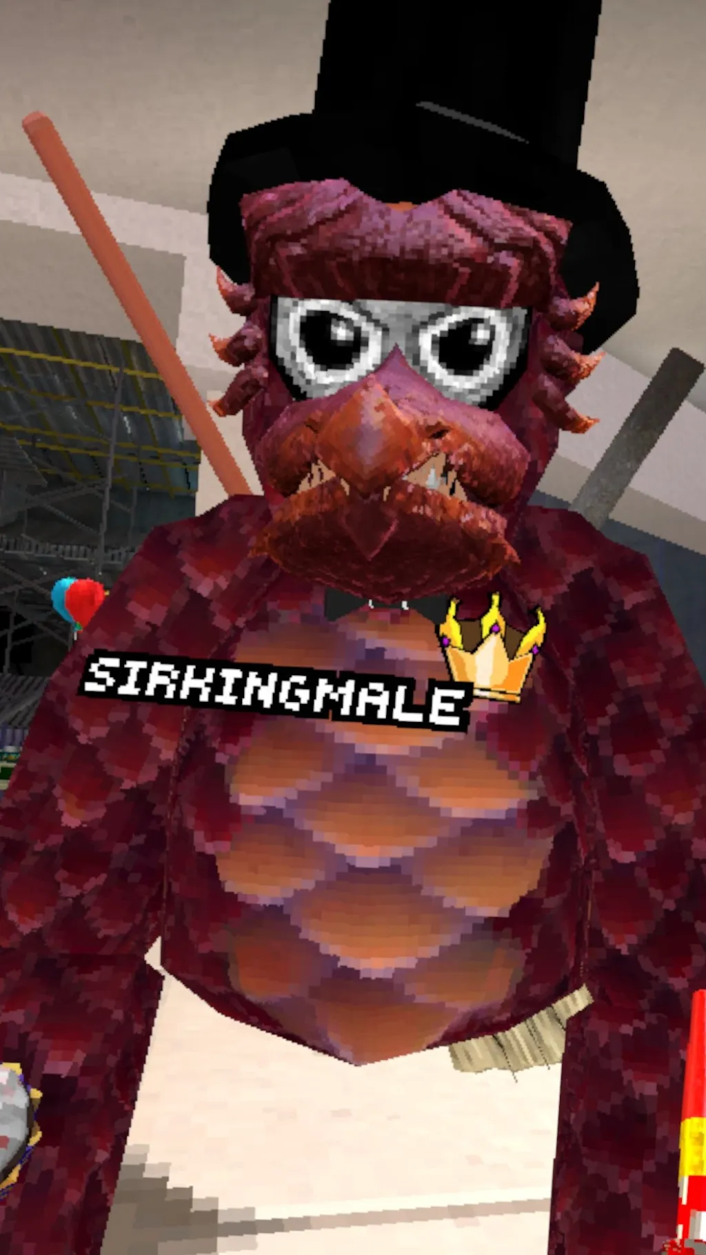 ai character: Sirkingmale  background