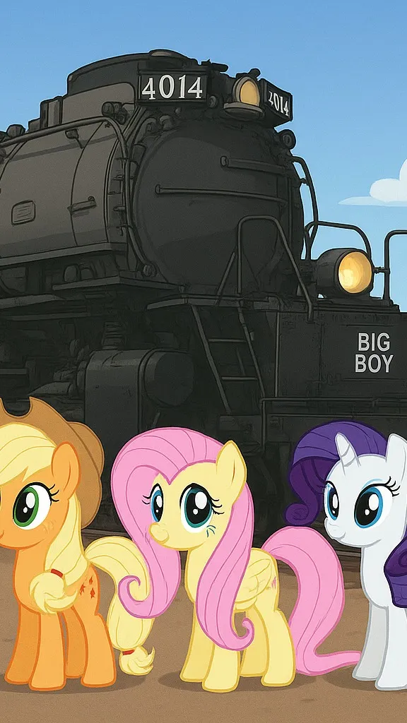 ai character: UPBB IN MLP background