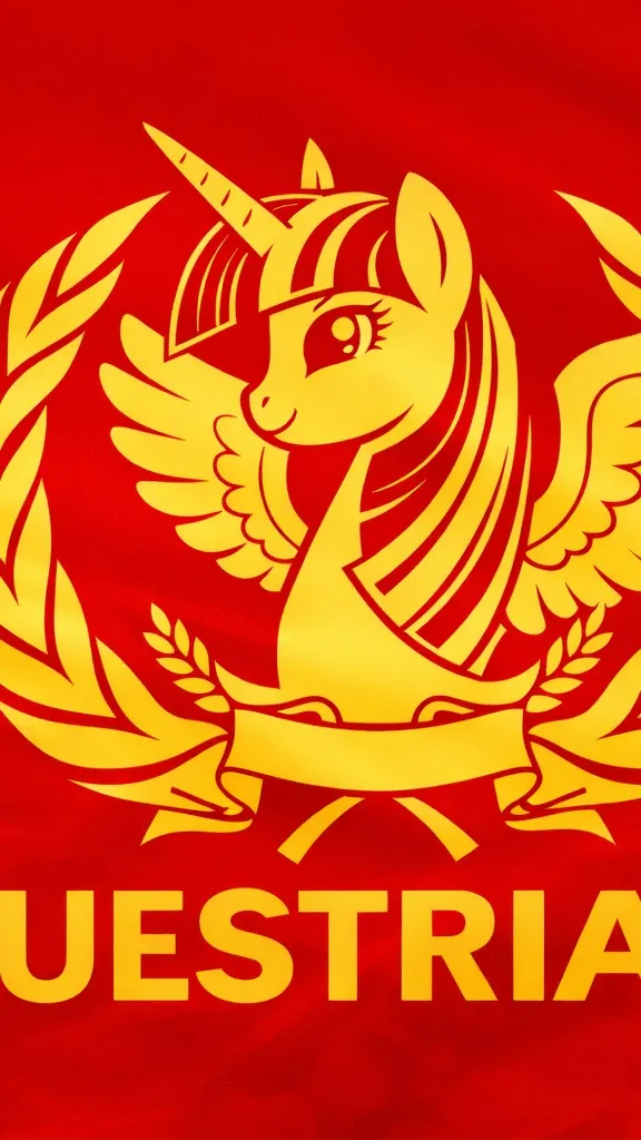 ai character: Equestria but com background