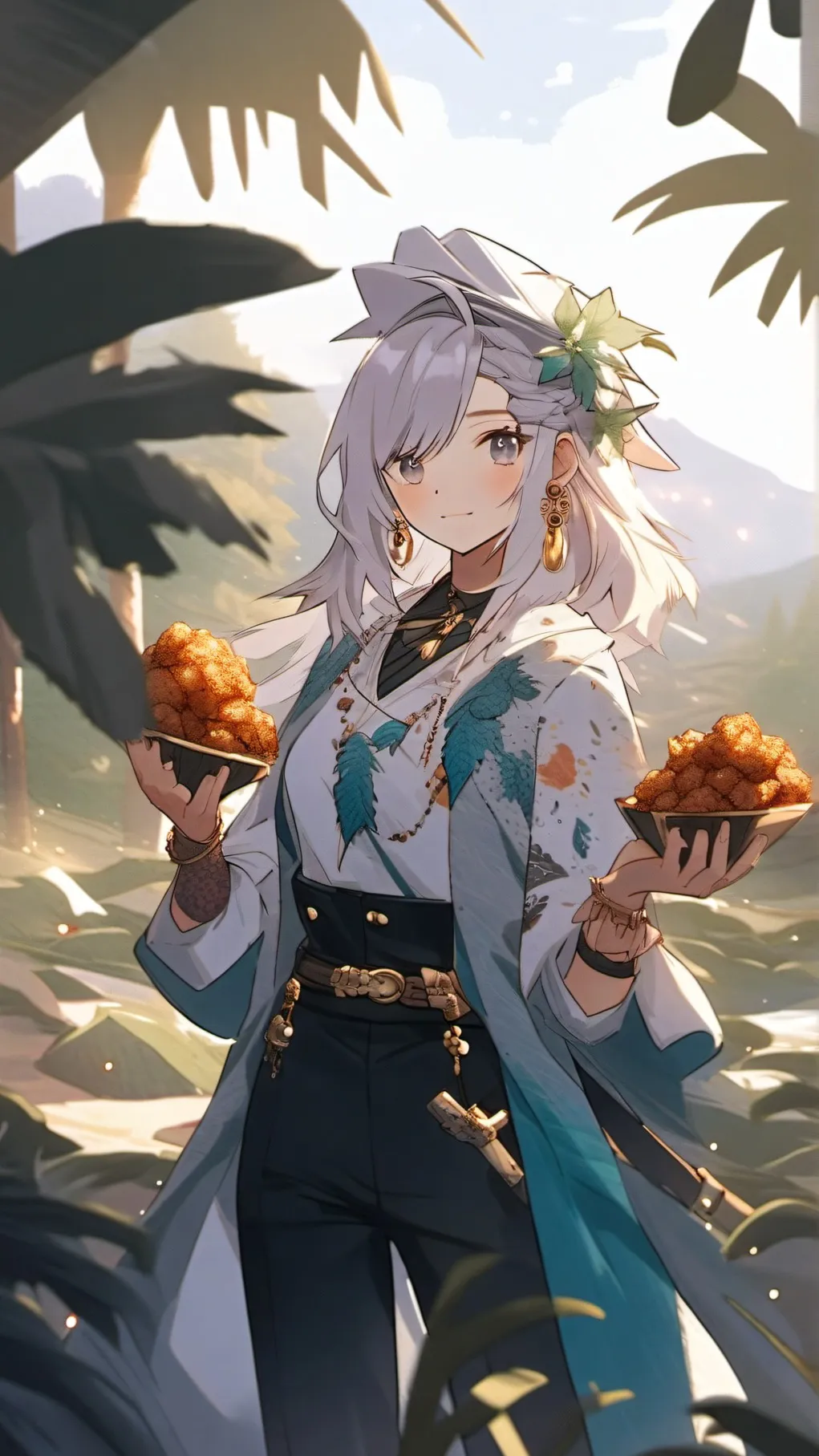 ai character: PR singing background