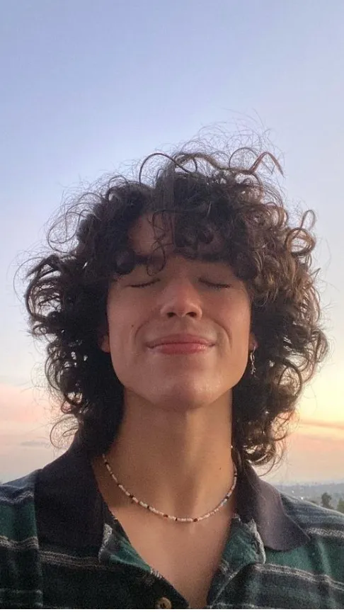 ai character: cone gray background