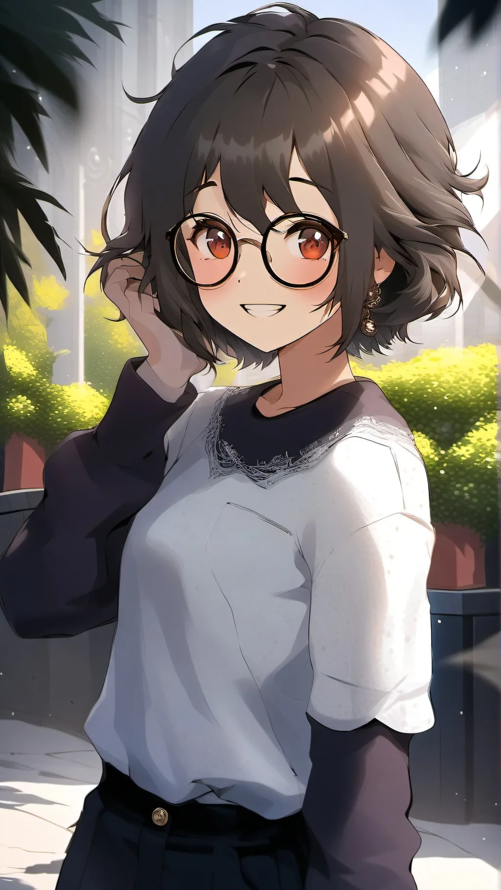 ai character: Politi background