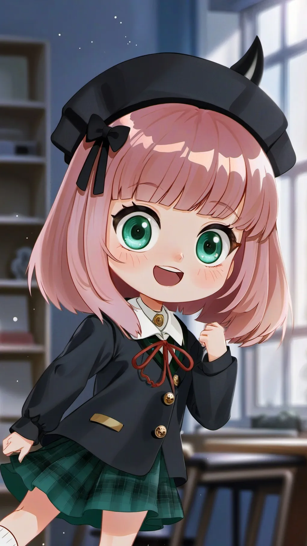 ai character: Anya 🎀 background