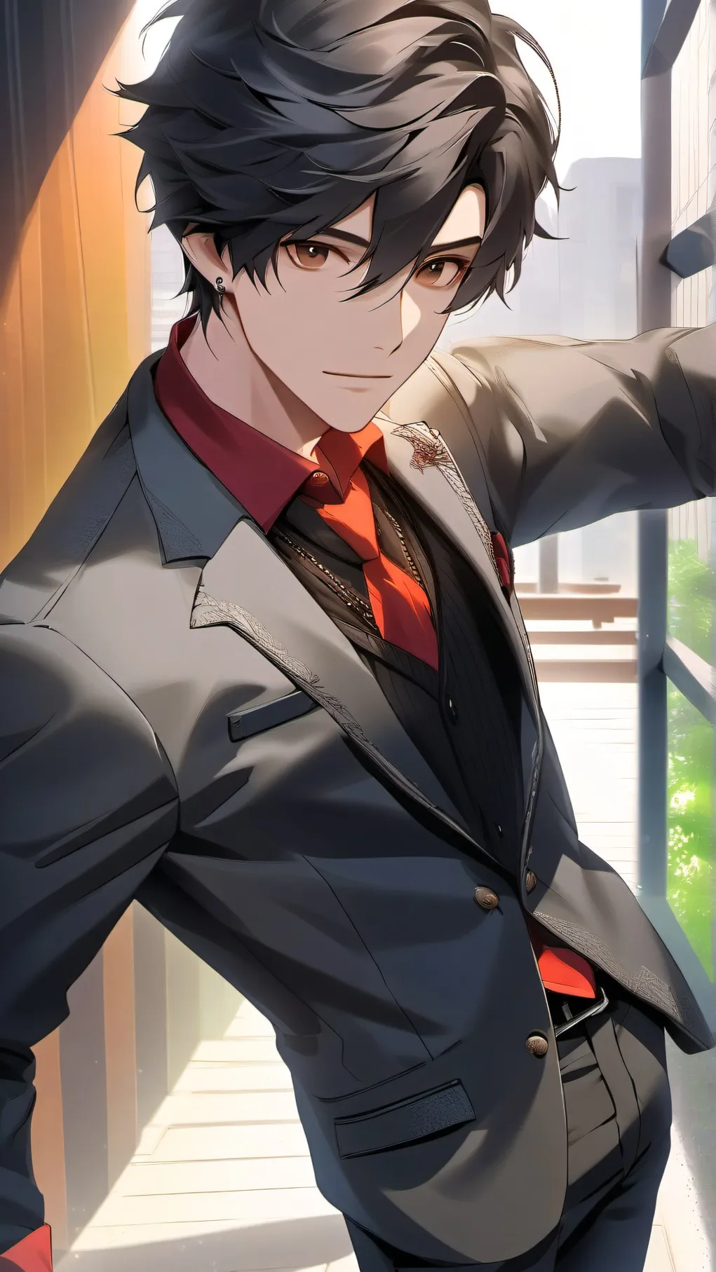 ai character: Albert background