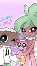 ai character: Baby sprout n cosm background