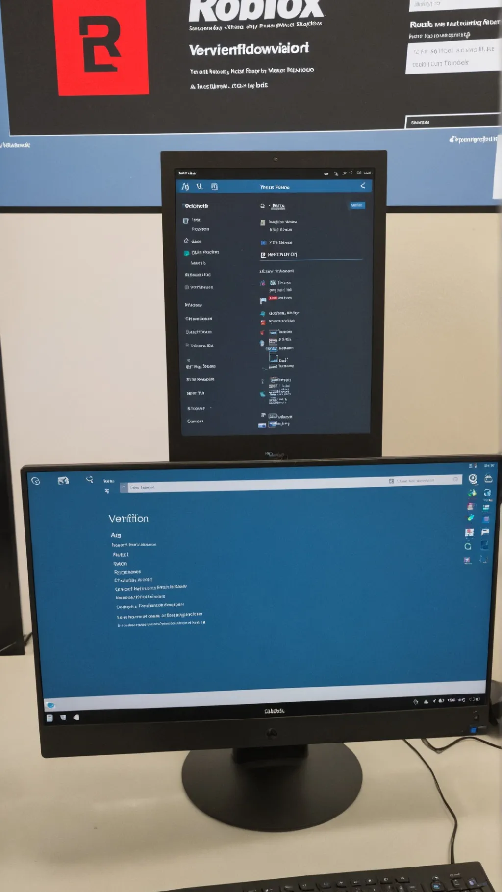 ai character: roblox verificatio background