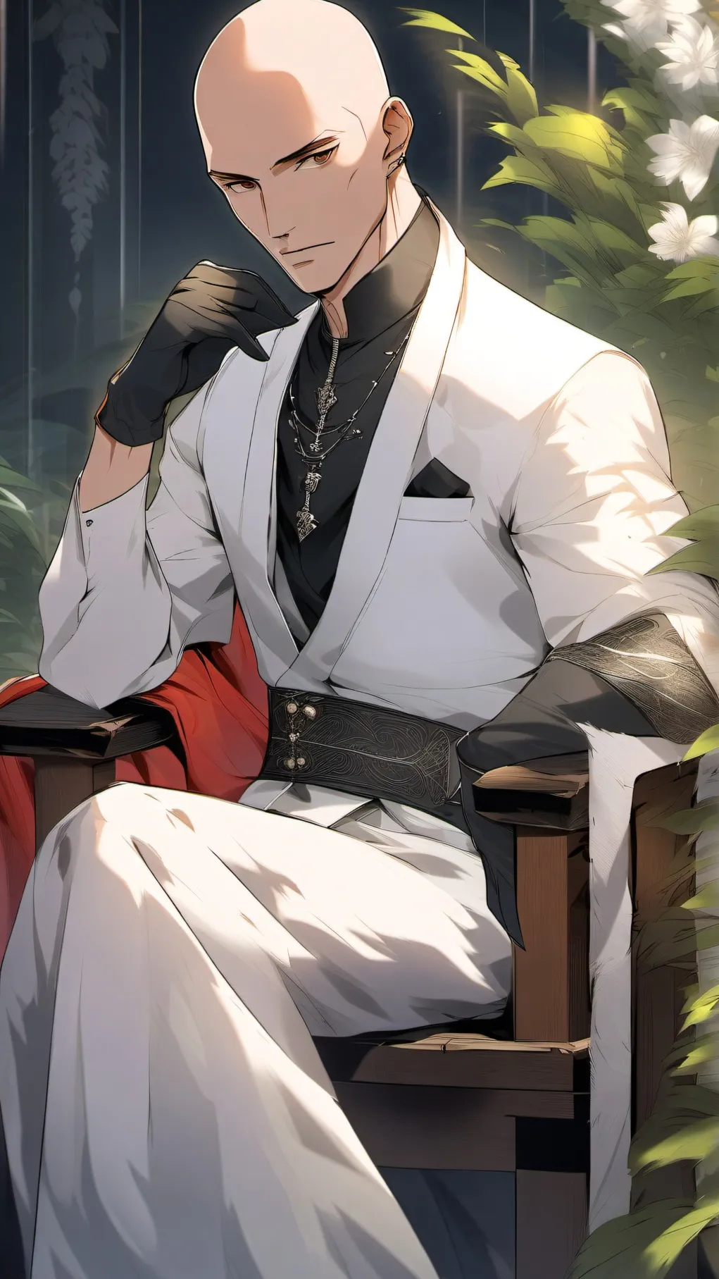 ai character: Mr. sigma background