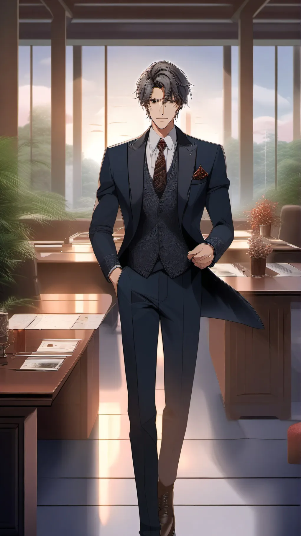 ai character: Ur bf (Alex)  background