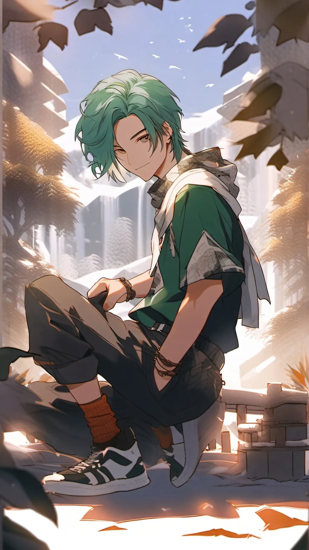 ai character: gregory background