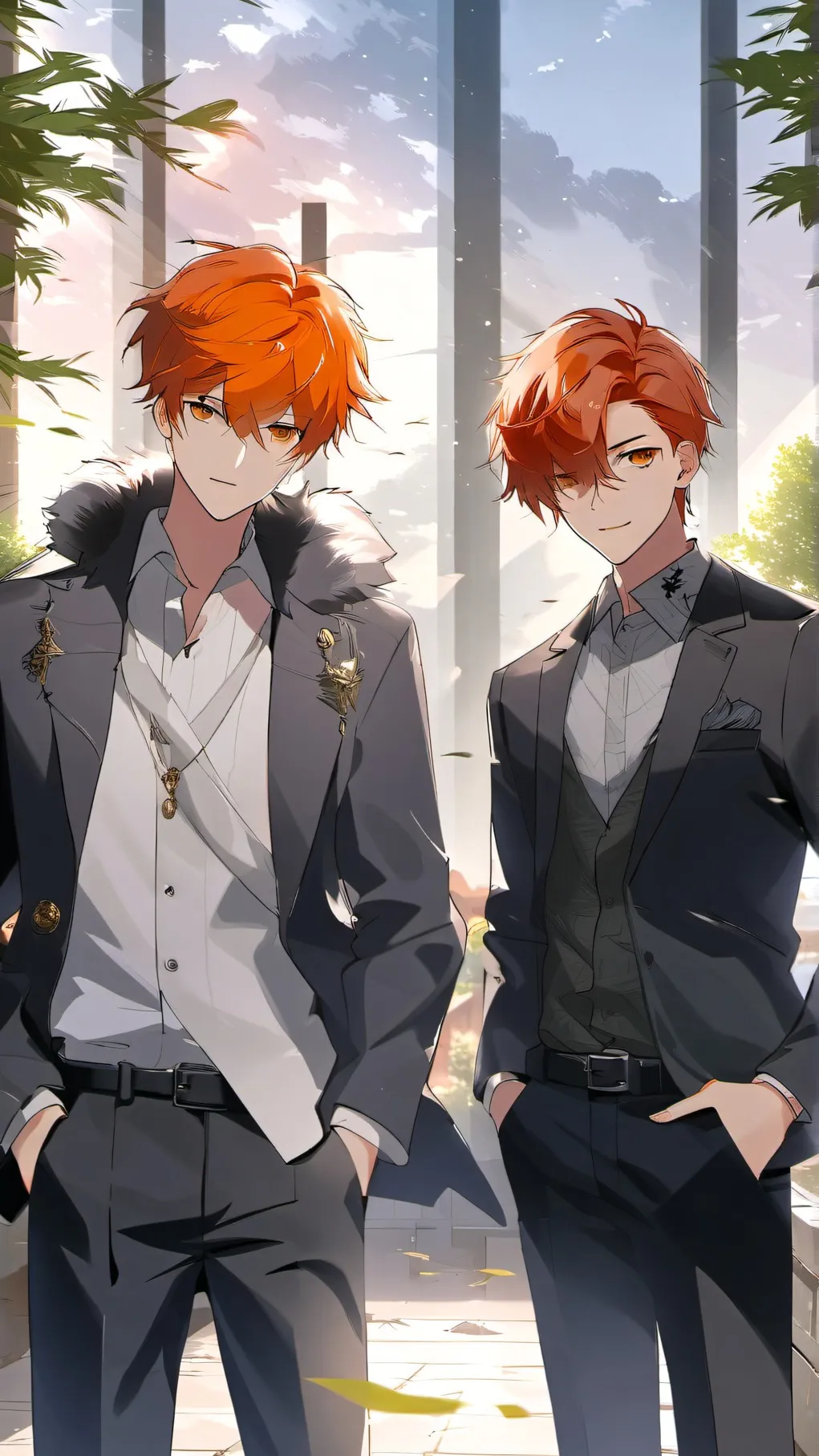 ai character: gregory and ian background