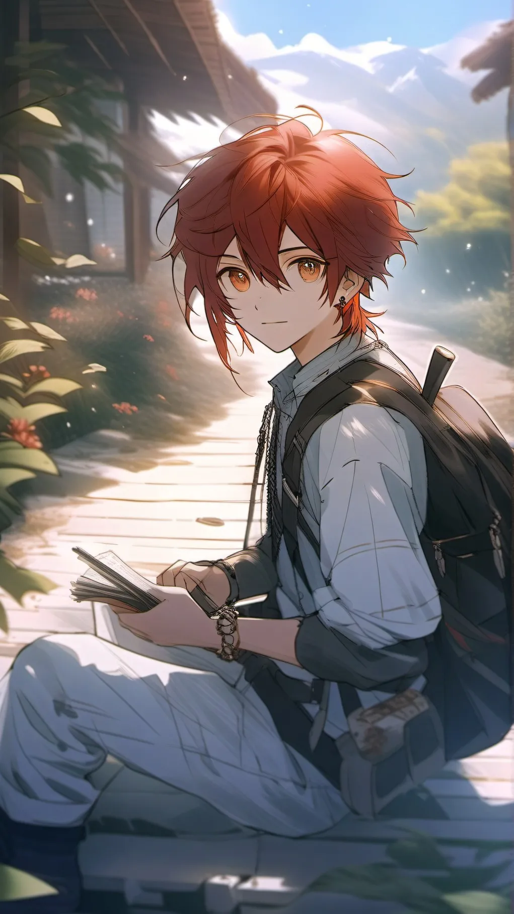 ai character: gregory background