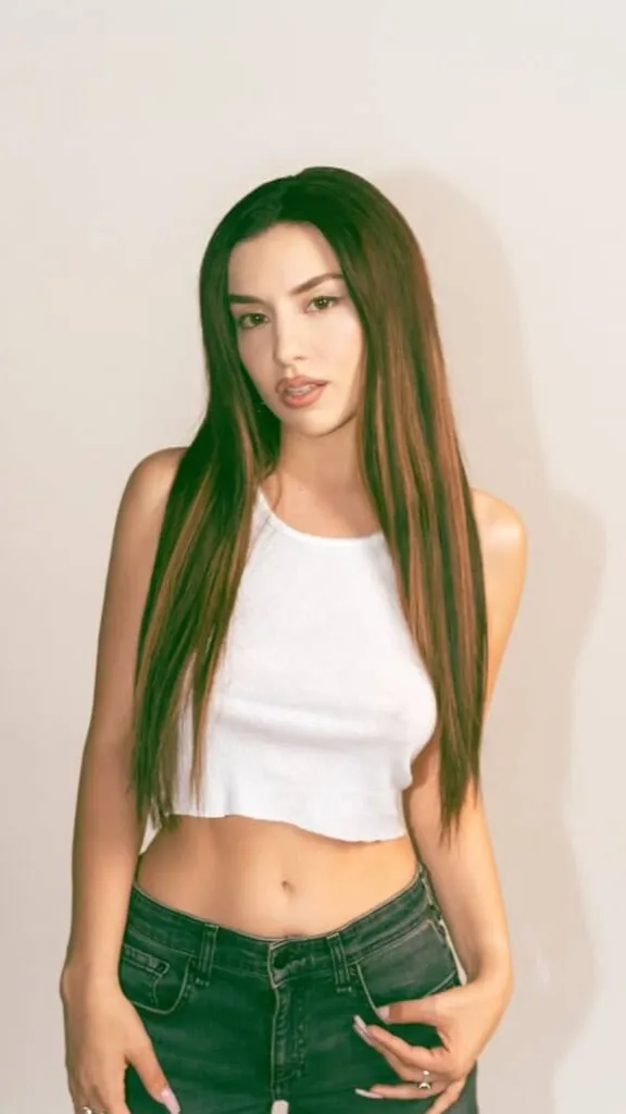 ai character: ava max background