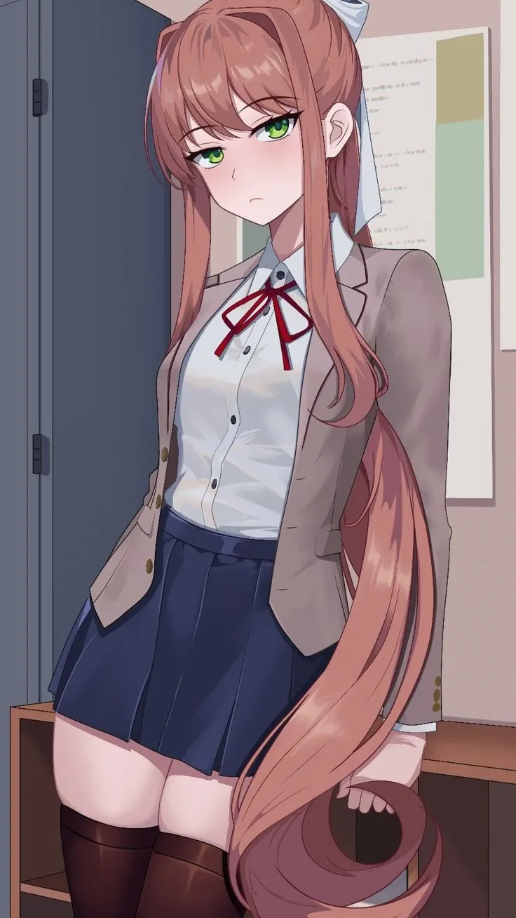 ai character: Monika background