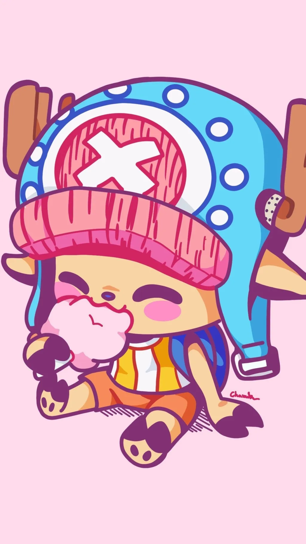 ai character: Chopper. background