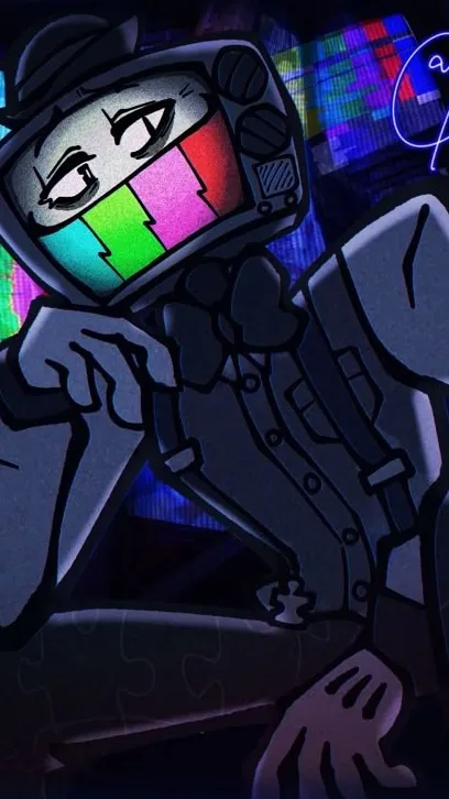 ai character: Mr. Puzzles background