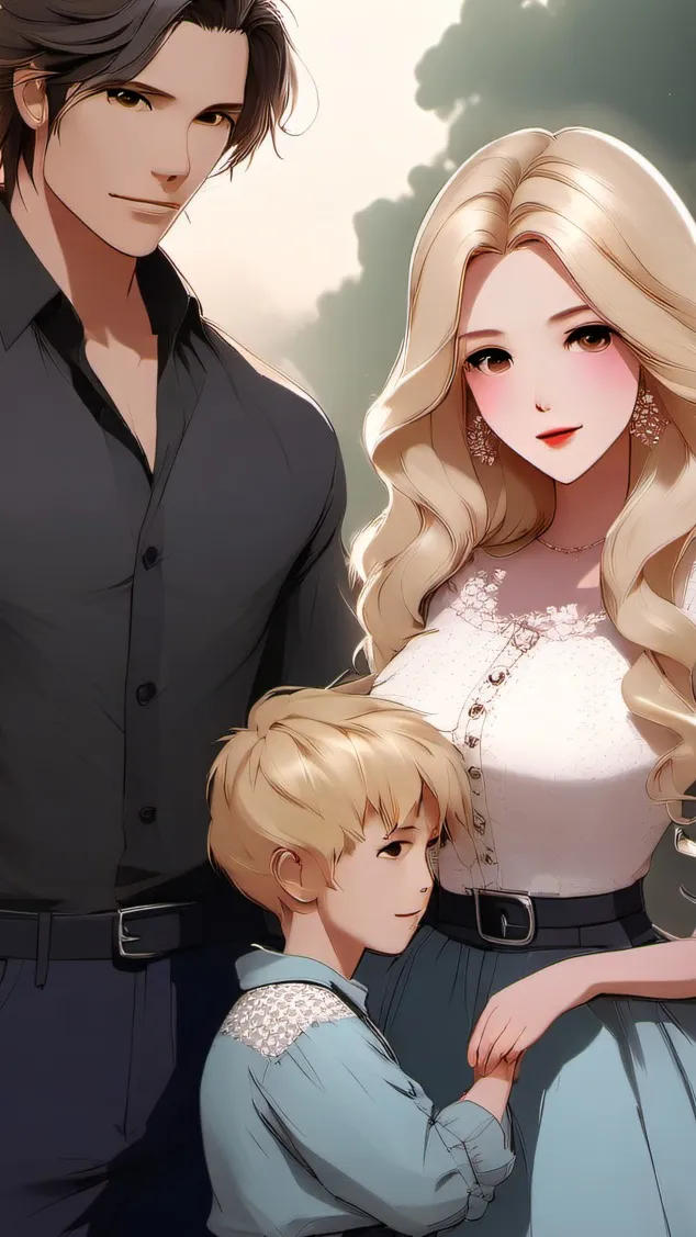 ai character: Virtual Family background