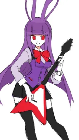 ai character: Girl Bonnie background